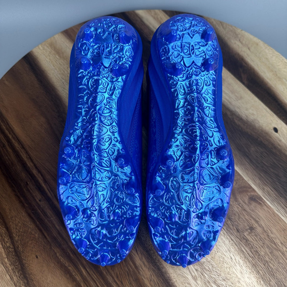 Under Armour Blur 2 MC Suede Blue Football Cleats 3027978-400 Men’s Size 15 - Picture 6 of 7